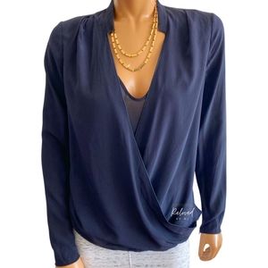 Ted Baker Silk long sleeve blouse
